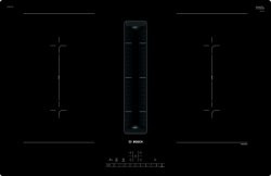 [PVQ811F15E] BOSCH Taque à induction 80cm (4 zones dont 2 Flex) avec hotte integrée, Sans cadre Bosch