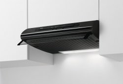 [ZHT611N] Hotte sous-encastrable 60 cm - 210m3h - 3 vit. - 56/68dB - noir Zanussi