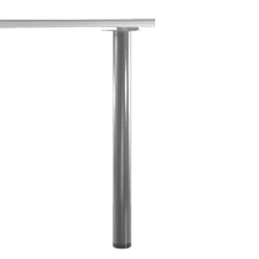 [7300-6950] PIEDS DE TABLE COMO 870MM REGL.IMIT.INOX ***REMPLACEMENT POUR : K10154